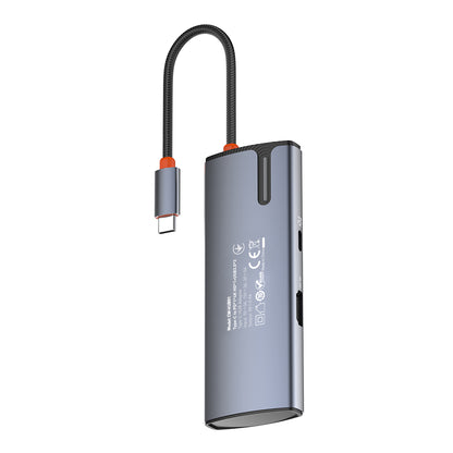 USB-C Hub ColorWay CW-HUB01, 5in1, Sølv