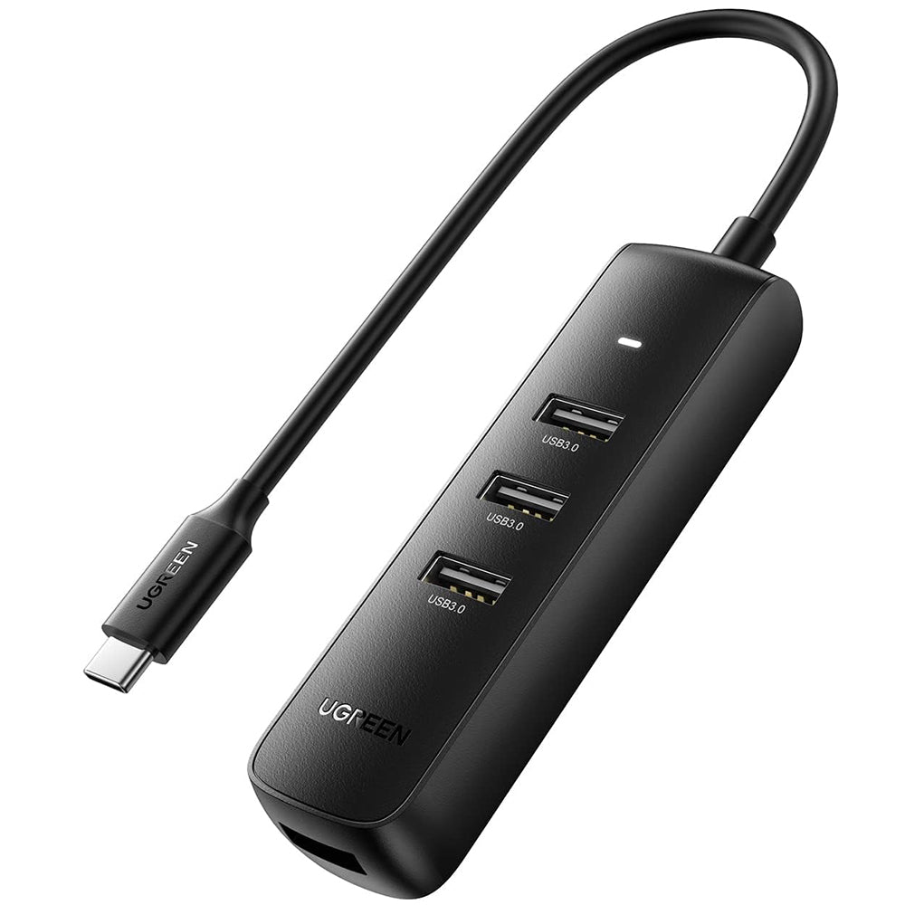 USB-C Hub UGREEN CM416 (10916), 4 x USB-A 3.0, Sort