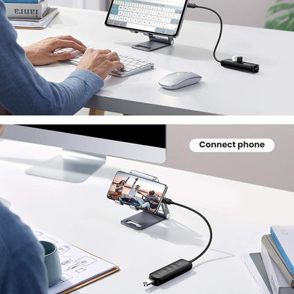 USB-C Hub UGREEN CM416 (10916), 4 x USB-A 3.0, Sort