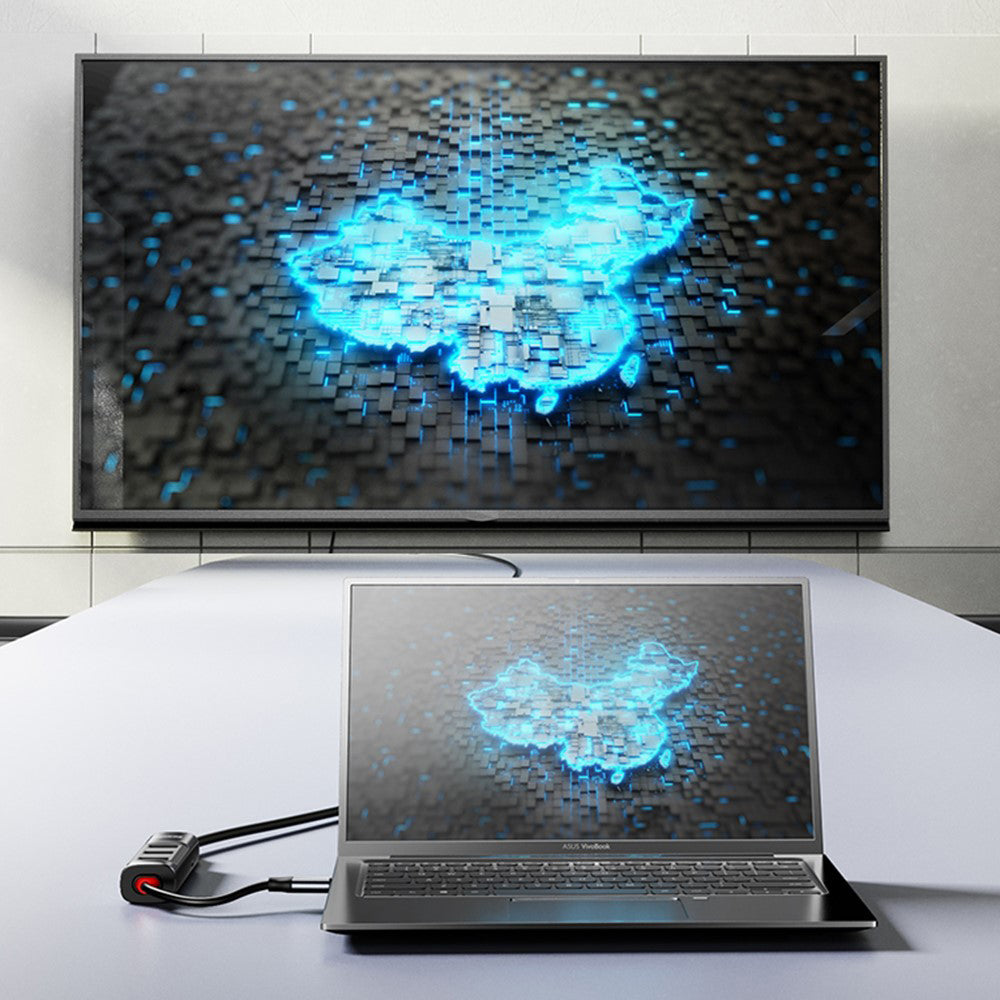 Hub USB-C Yesido HB24, 5in1, Grå