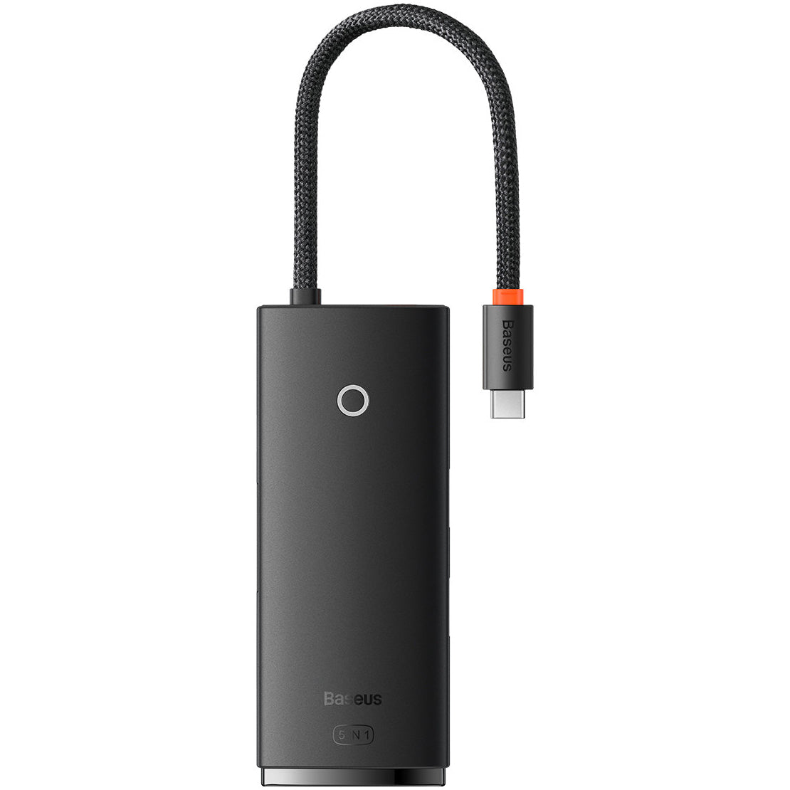 USB-C Hub Baseus Lite, 3 x USB-A 3.0 - USB-C - HDMI, Sort WKQX040001