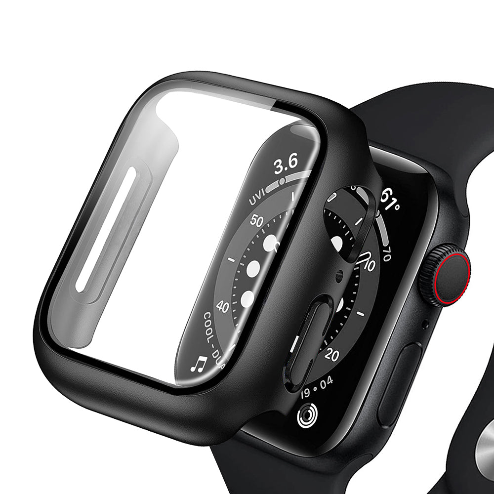 Anank Screen Guard-etui til Apple Watch Series 7 41mm, Sort