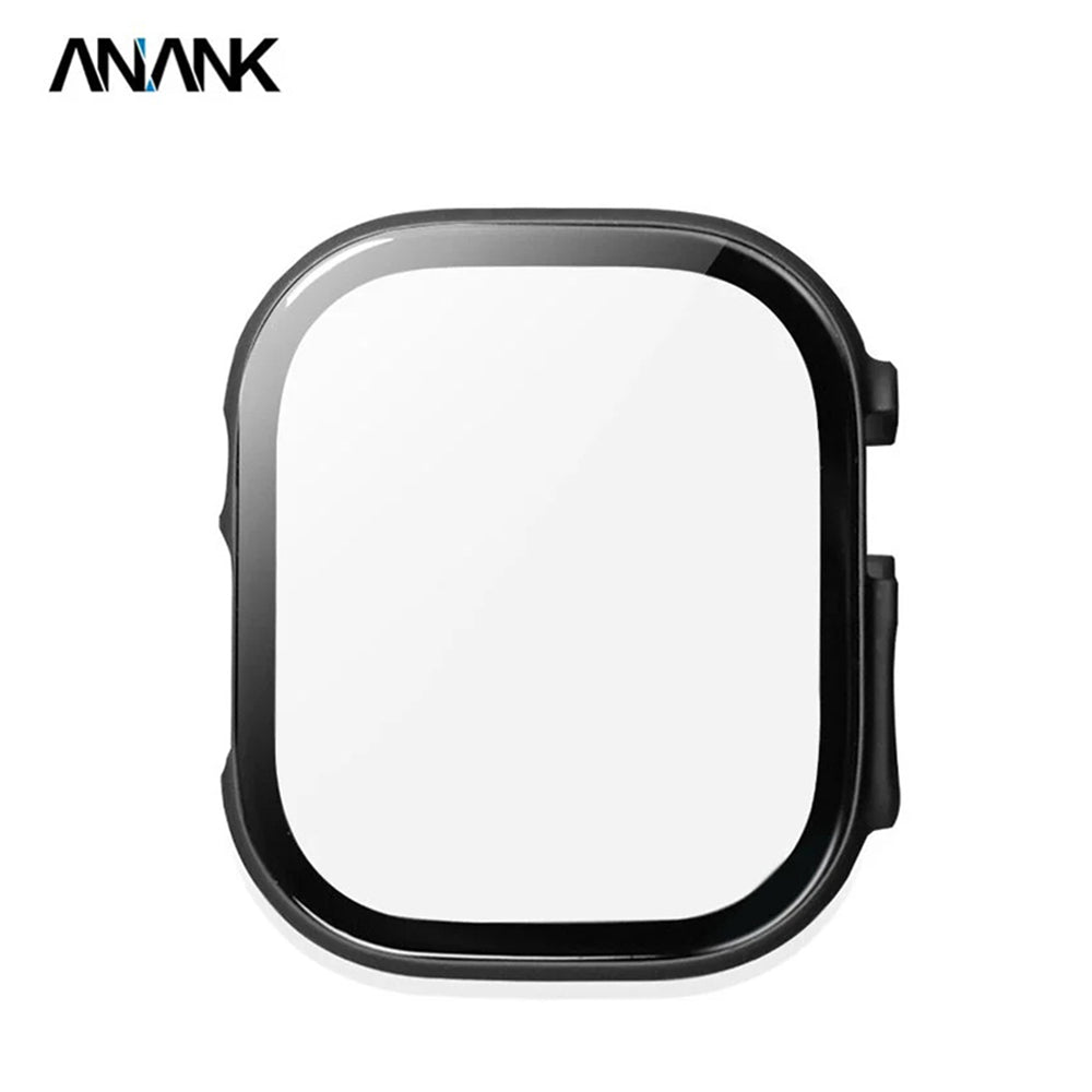 Anank Screen Guard-etui til Apple Watch Series 7 41mm, Sort