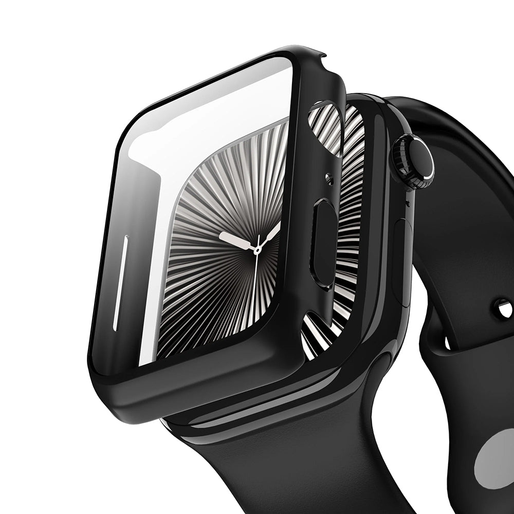 Anank Screen Guard-etui til Apple Watch Series 7 41mm, Sort