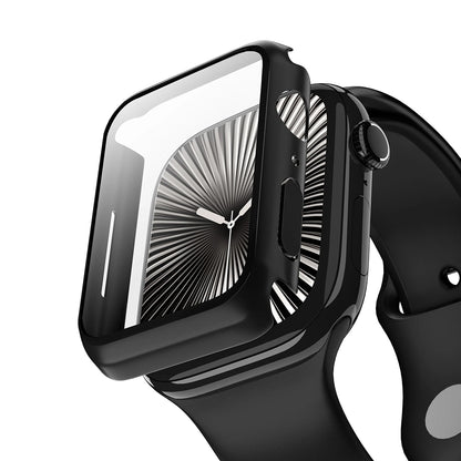 Anank Screen Guard-etui til Apple Watch Series 7 41mm, Sort