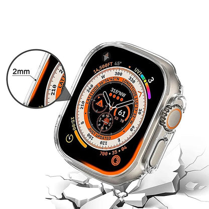 Anank Screen Guard-etui til Apple Watch Series 7 41mm, Sort