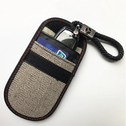 Pung med RFID-beskyttelse Techsuit AF1, Beige