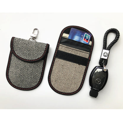 Pung med RFID-beskyttelse Techsuit AF1, Beige