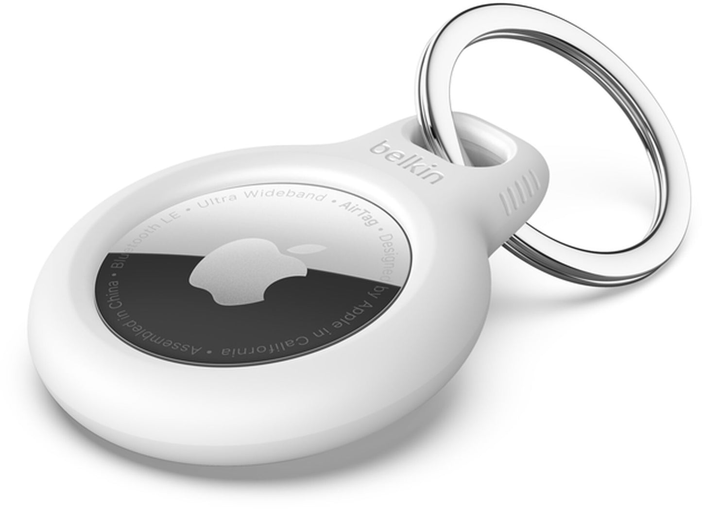Belkin Key Ring-etui til Apple AirTag, Hvid F8W973btWHT