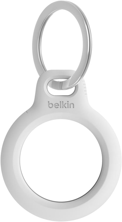 Belkin Key Ring-etui til Apple AirTag, Hvid F8W973btWHT