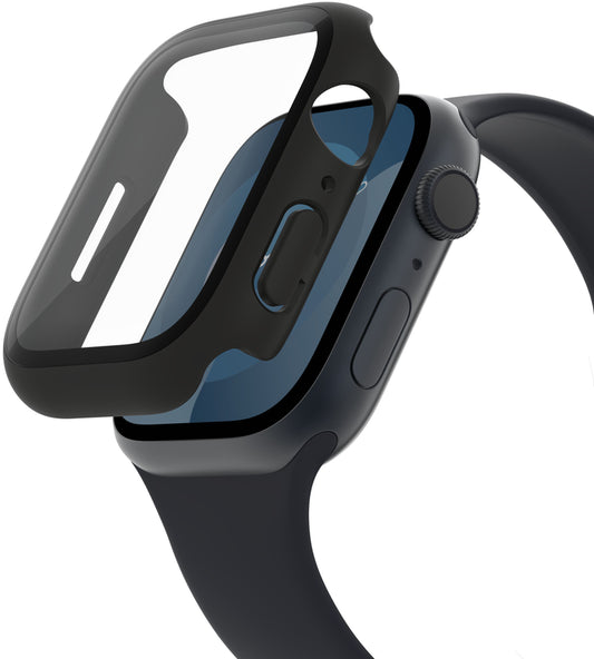 Belkin ScreenForce TemperedCurve cover til Apple Watch 40mm / 41mm Series, Sort OVG003zzBK-REV