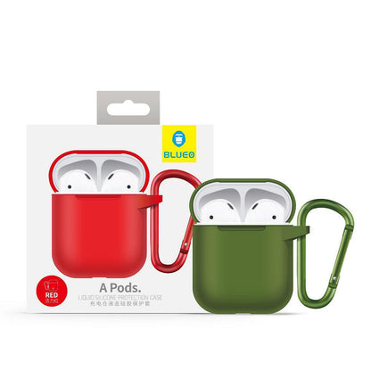 Blueo Liquid-etui til Apple AirPods Gen 1, Pink