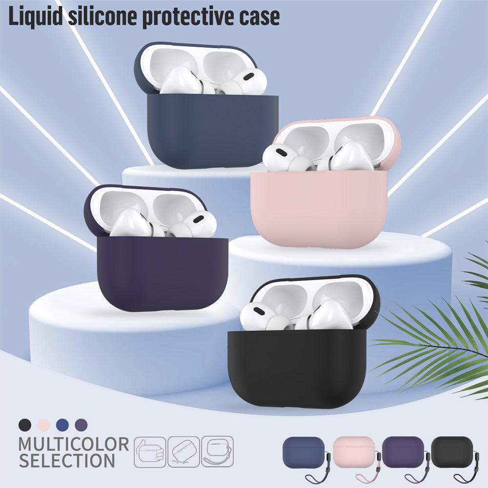 Blueo Liquid-etui til Apple AirPods Pro 2, Lilla