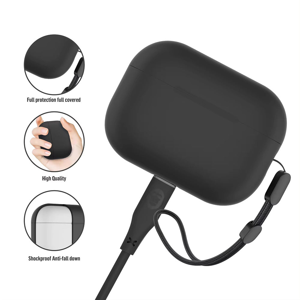 Blueo Liquid-etui til Apple AirPods Pro 2, Lilla