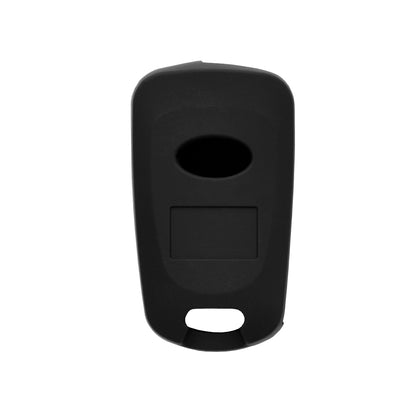 Techsuit Bilnøglecover 2003.04 til Hyundai Elantra / Kia Picanto, Sort