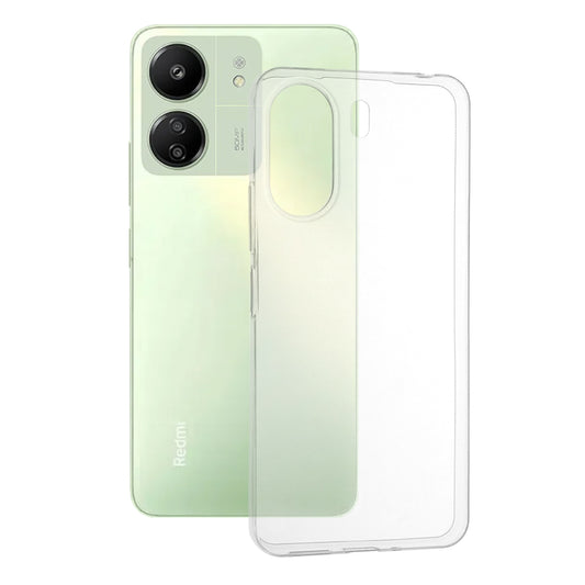 Kamerabeskyttelsesetui til Xiaomi Poco C65 / Redmi 13C, Techsuit, Klar, Transparent