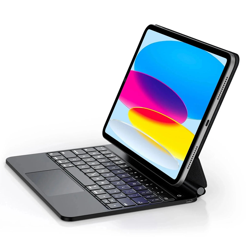 Tastaturcover til Apple iPad (2025) / (2022), ESR, Rebound, Grå