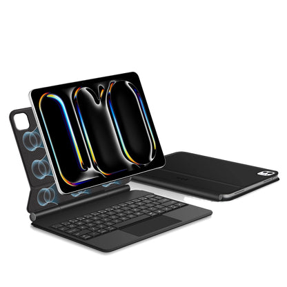 Keyboard Case for Apple iPad Pro 13 (2025) / (2024), Tech-Protect, SmartCase Magnetic, Black