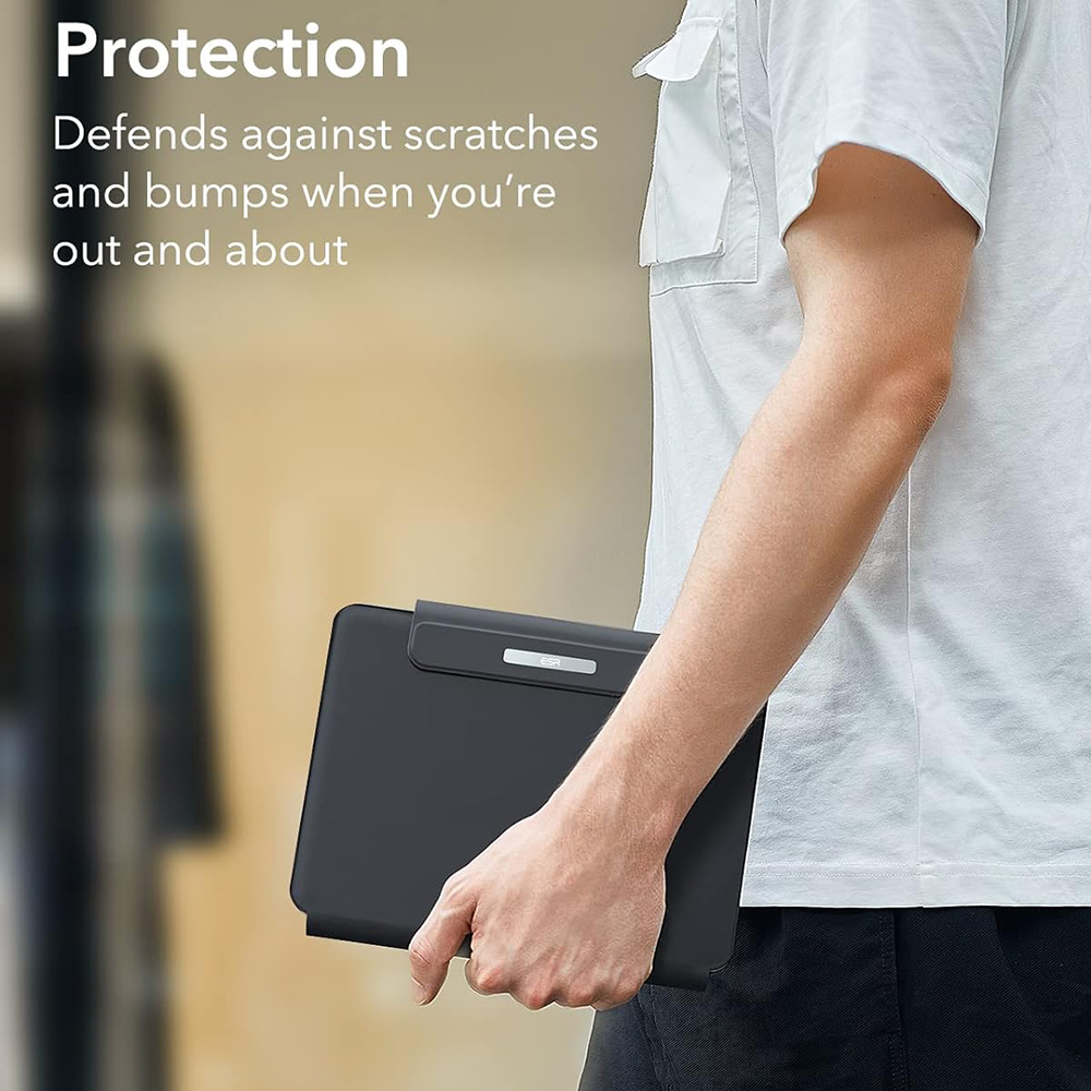 Tastaturcover til Apple iPad (2025) / (2022), ESR, Rebound, Sort, Genforseglet
