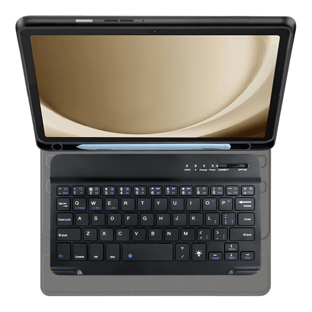 Tastaturcover til Samsung Galaxy Tab A9+, Techsuit, CozyTab, Sort