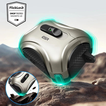 ESR Cyber FlickLock cover til Apple AirPods Pro 3, Grå