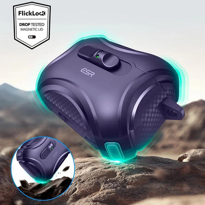 ESR Cyber FlickLock etui til Apple AirPods Pro 3, Lilla