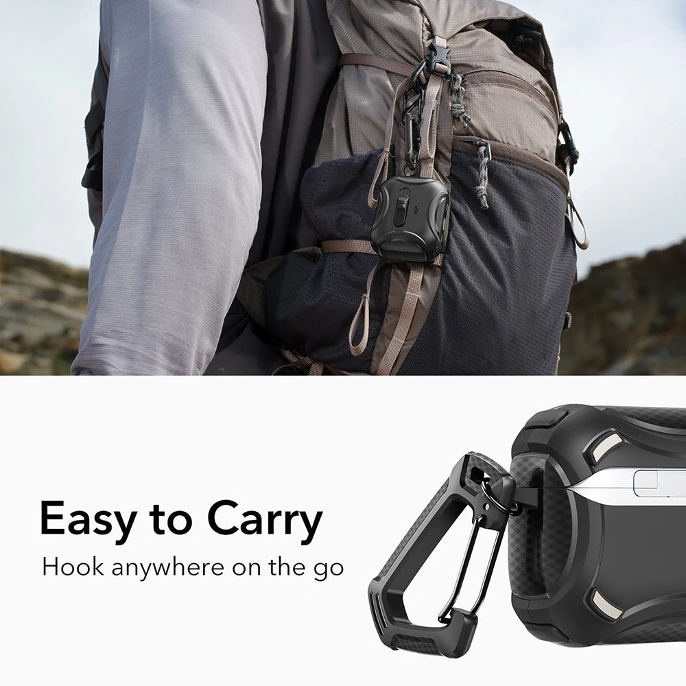 ESR Cyber FlickLock etui til Apple AirPods Pro 3, Sort