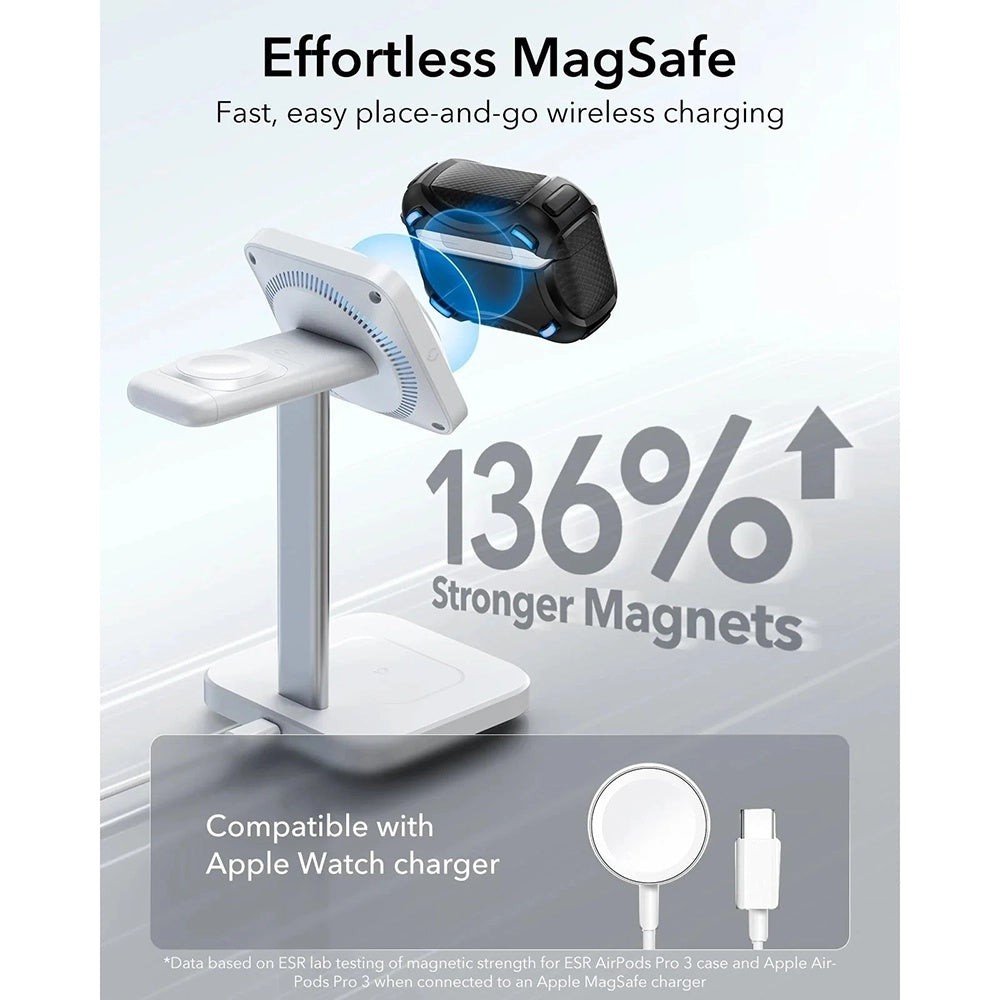 ESR Cyber FlickLock etui til Apple AirPods Pro 3, Sort