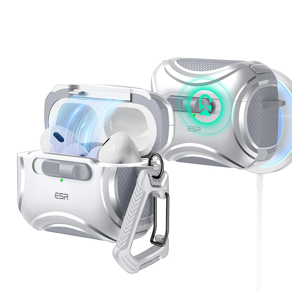 ESR Cyber-etui til Apple AirPods Pro Series, Grå