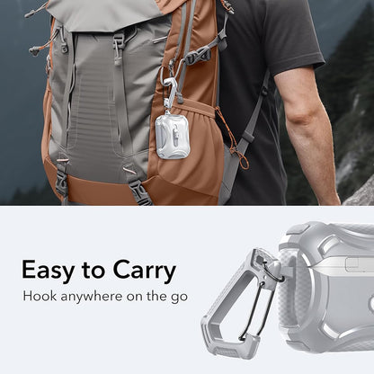 ESR Cyber-etui til Apple AirPods Pro Series, Grå