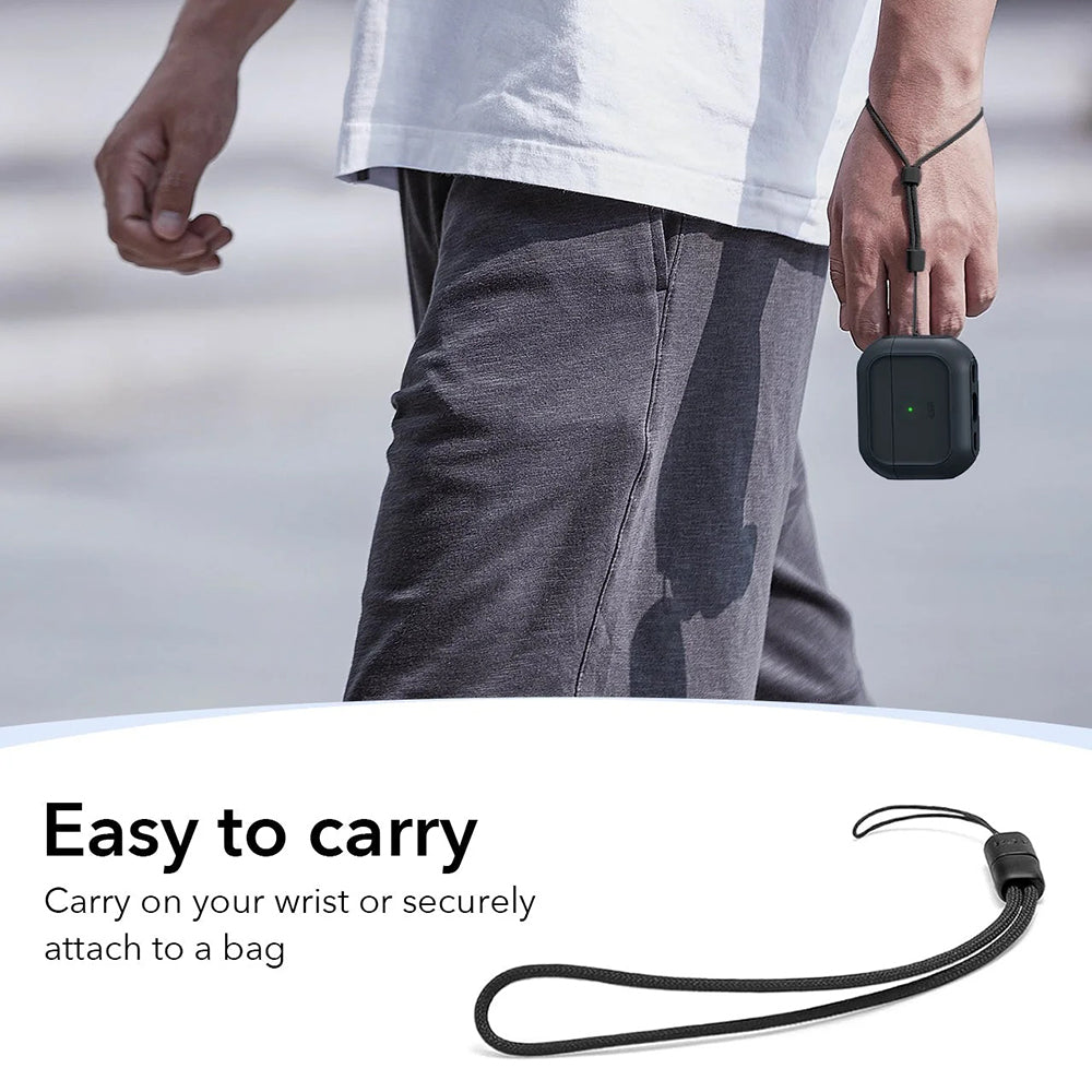 ESR Orbit Hybrid cover til Apple Airpods Pro 3, Sort, Genforseglet