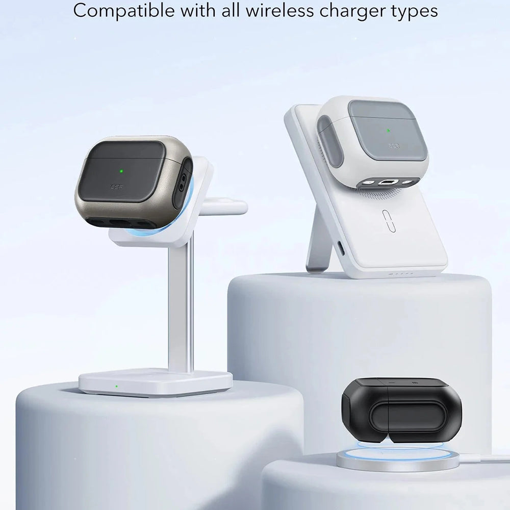 ESR Orbit Hybrid cover til Apple Airpods Pro 3, Sort, Genforseglet