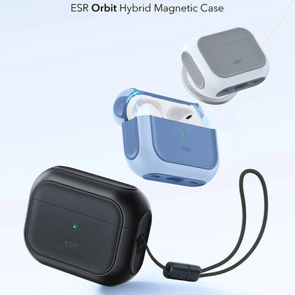 ESR Orbit Hybrid cover til Apple Airpods Pro 3, Sort, Genforseglet