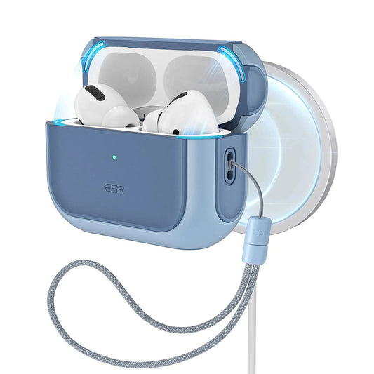ESR Orbit Hybrid-etui til Apple AirPods Pro 3, Blå