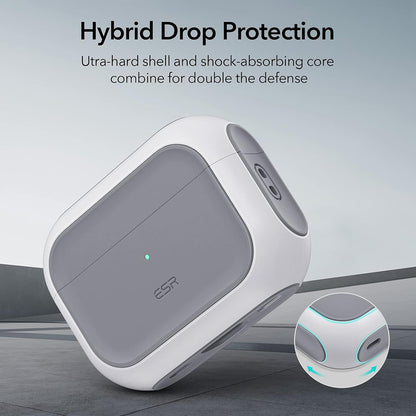 ESR Orbit Hybrid cover til Apple AirPods Pro Series, Hvid