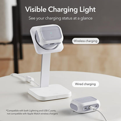 ESR Orbit Hybrid cover til Apple AirPods Pro Series, Hvid