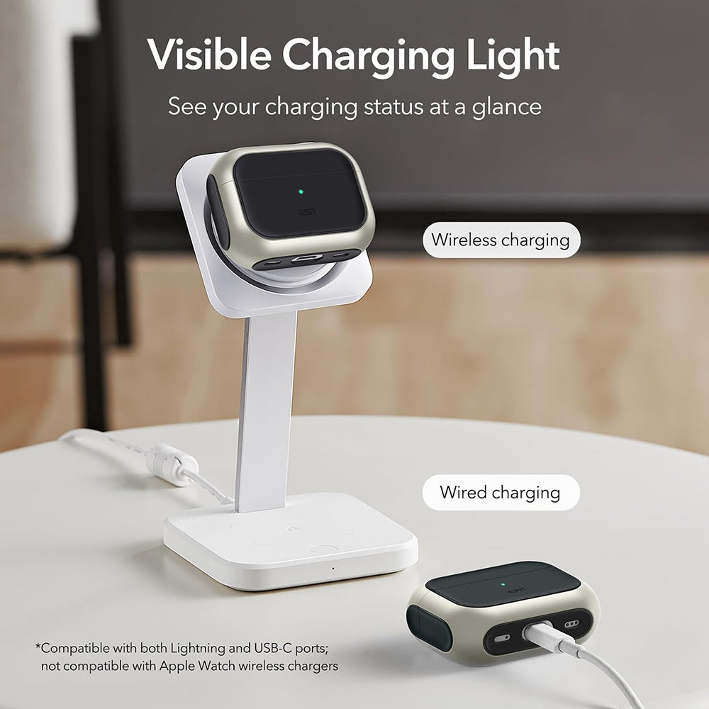 ESR Orbit Hybrid cover til Apple AirPods Pro Series, Grå