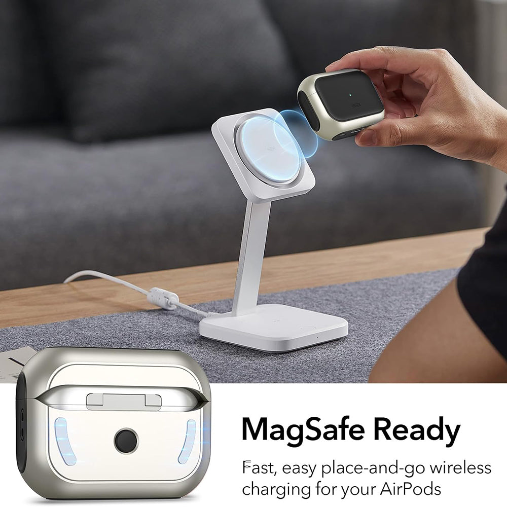 ESR Orbit Hybrid cover til Apple AirPods Pro Series, Grå