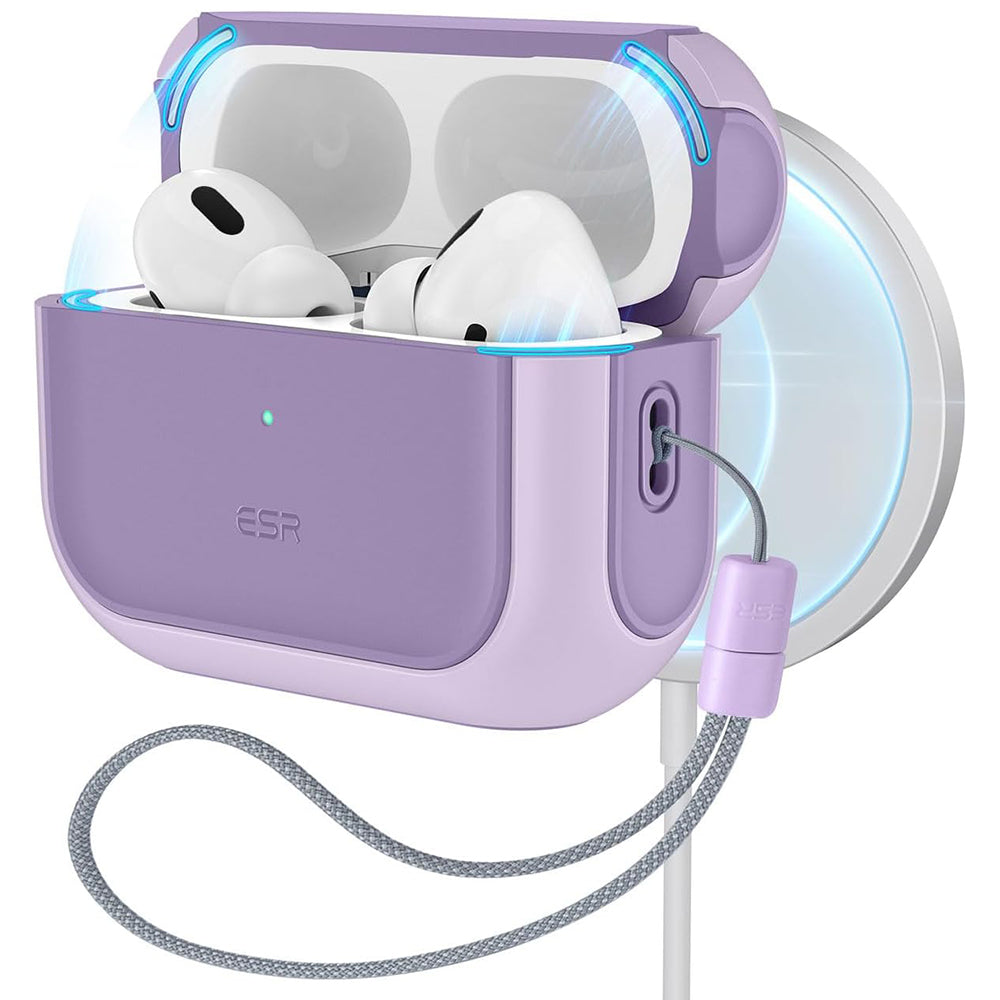 ESR Orbit Hybrid cover til Apple AirPods Pro Series, Lilla
