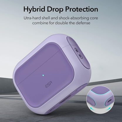 ESR Orbit Hybrid cover til Apple AirPods Pro Series, Lilla