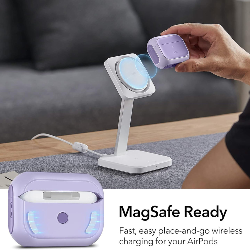 ESR Orbit Hybrid cover til Apple AirPods Pro Series, Lilla