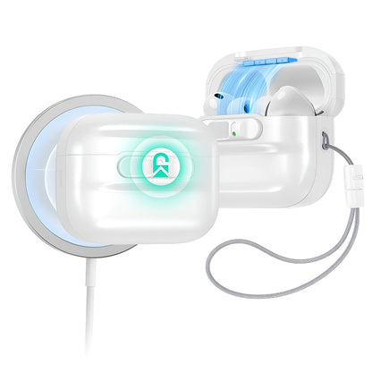 ESR Pulse Magnetic FlickLock etui til Apple AirPods Pro 3, Hvid