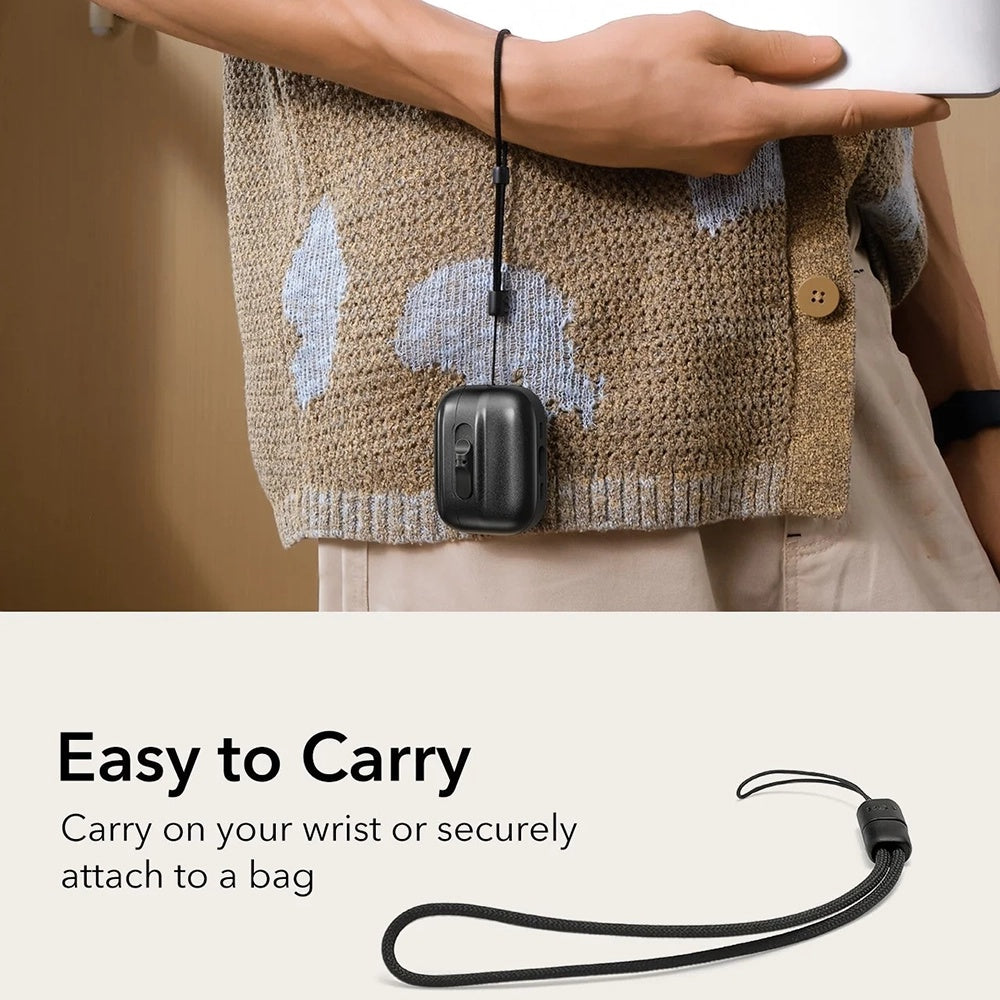 ESR Pulse Magnetic FlickLock etui til Apple AirPods Pro 3, Hvid