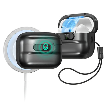 ESR Pulse Magnetic FlickLock etui til Apple AirPods Pro 3, Sort