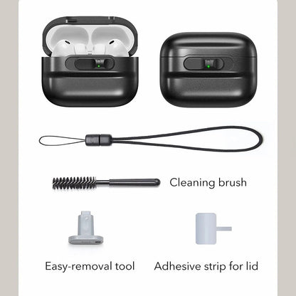 ESR Pulse Magnetic FlickLock etui til Apple AirPods Pro 3, Sort