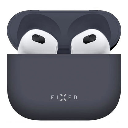 Fixed Silky etui til Apple AirPods 4, Blå