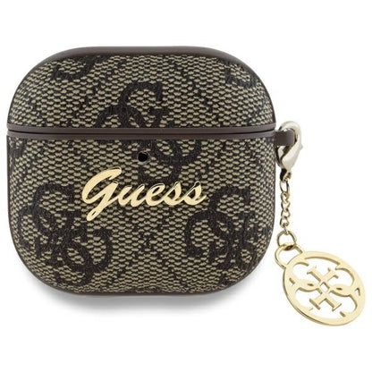 Guess 4G Charm etui til Apple AirPods 4, Brun
