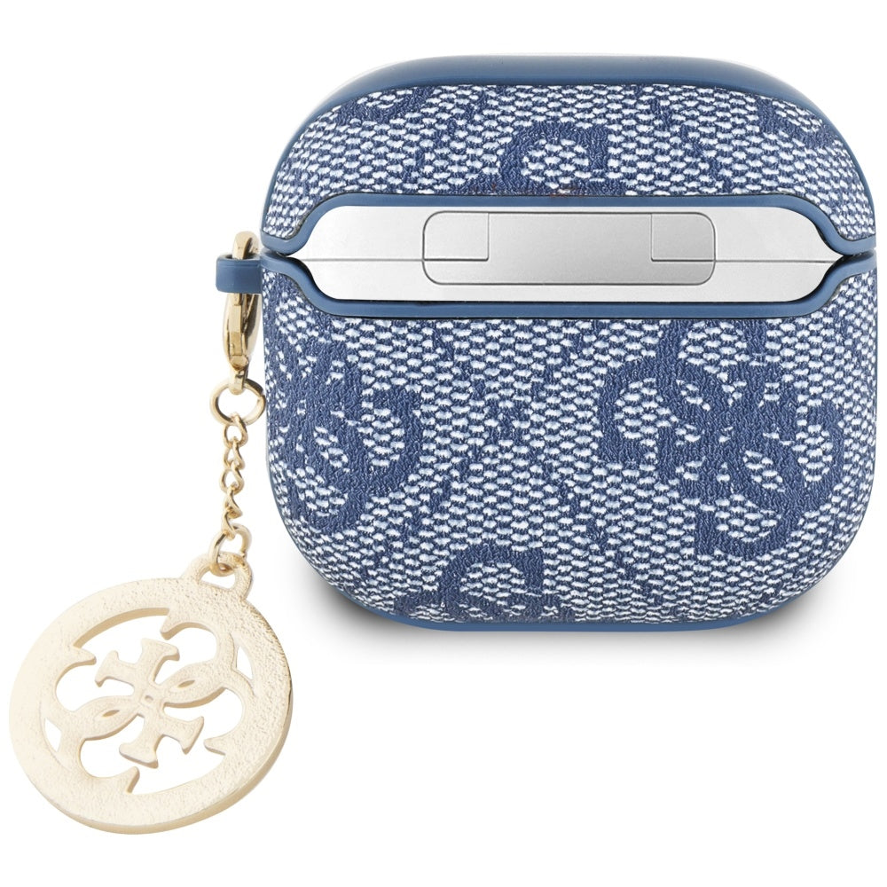 Guess 4G Strass Charm etui til Apple AirPods 4, Blå