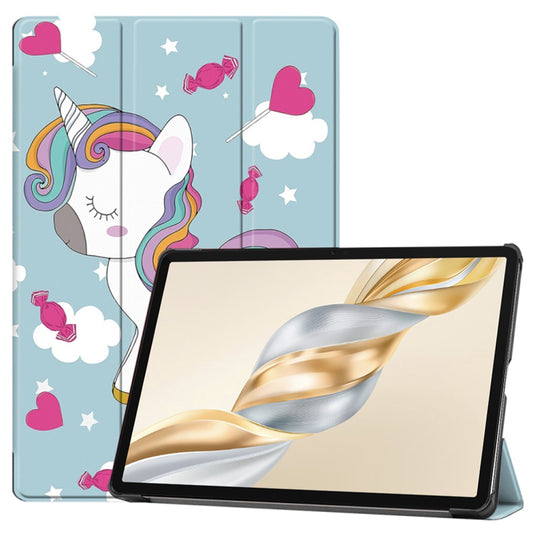 Cover til Honor Pad X9a / X9 / X8 Pro, Techsuit, FoldPro Unicorn, Multifarvet