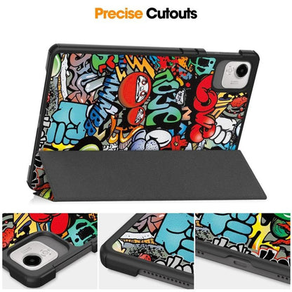 Cover til Honor Pad X9a / X9 / X8 Pro, Techsuit, FoldPro Urban Vibe, Multifarvet